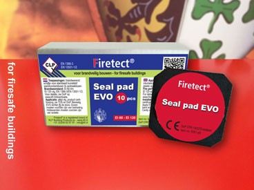 Seal pad EVO | fire resistant pad for socket boxes